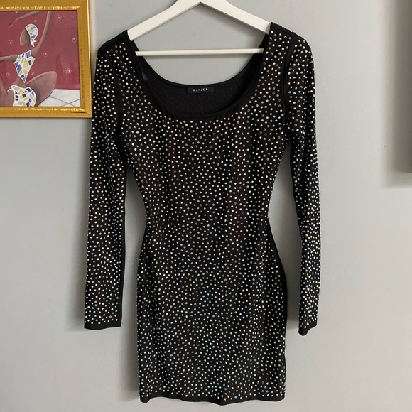 Fashion Nova - Treat Me Better Embellished Dress - Picture 3 of 4